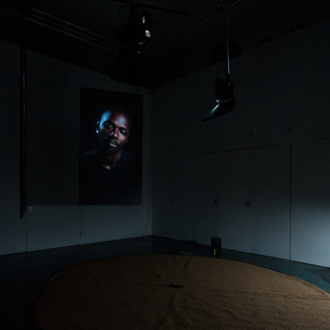 Installation view at Deptford X, London